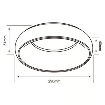 LÁMPARA LED PARA RESTIRADOR TECNOLITE THL165/M CON LUPA BLANCO