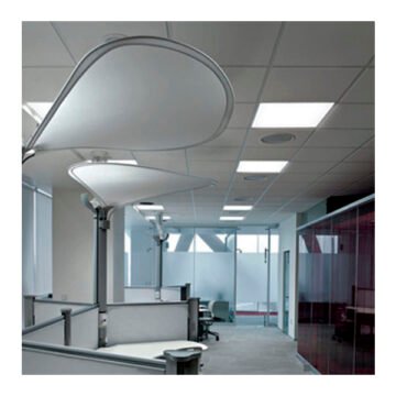 Iluminación de techo con panel LED cuadrado refinado, simple y regulable, Iluminación LED personalizada: personalización de soluciones únicas para  espacios distintivos