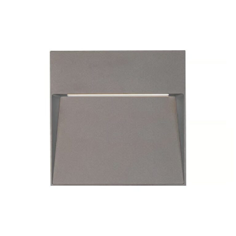 8HLED807CV30G Aplique de Muro Luz de Cortesia Kave I Gris TECNOLITE 01 19 jpg