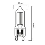 LXG91WCOP11 Bombillo G9 2W Transparente Lienxo 03 jpg