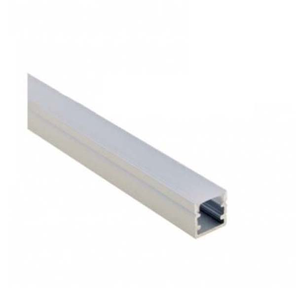 R10FER10103203G Perfil para Cinta Led de Sobreponer R1010 Color Gris por 3 Metros FER 01 jpg