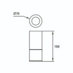 TC 0218 BLA Aplique Tube Big Sobreponer Blanco Forlight 03 jpg